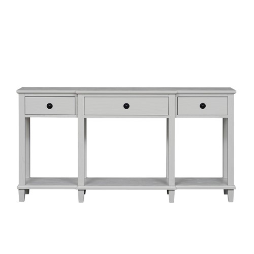 Charlbury Mineral Grey Large Console Table