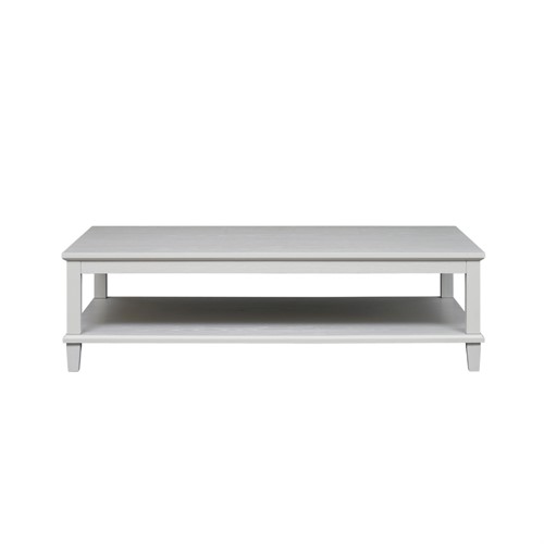 Charlbury Mineral Grey Low Coffee Table with Drawers