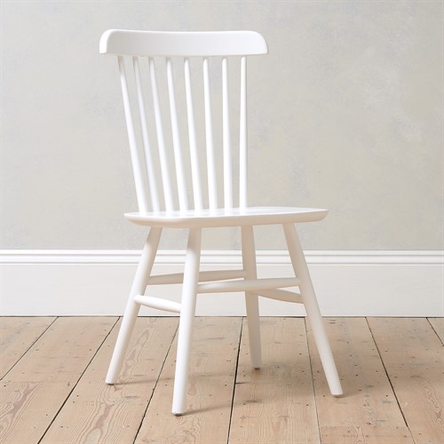 Spindleback Dining Chair - Pure White