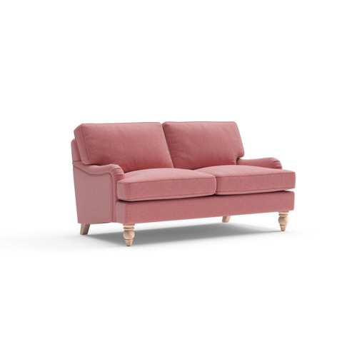 Morris - Large 2 Seater - Blush Marl - Rustic Weave