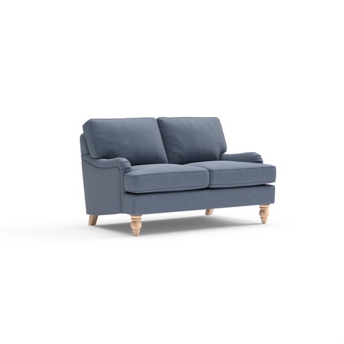 Morris  - 2 Seater  - Indigo - House Linen Mix