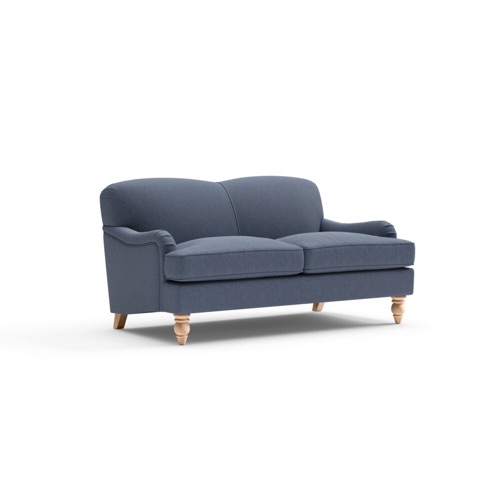 Ashbee - Large 2 Seater - Indigo - House Linen Mix