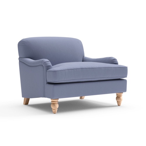 Ashbee - Love Seat - Mid Blue - Aquaclean Mystic