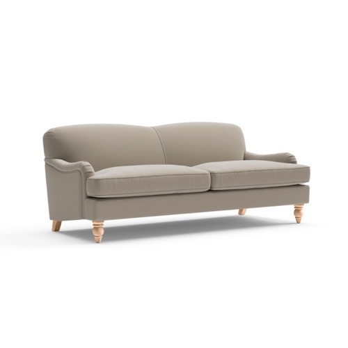 Ashbee - 4 Seater - Weathered Pebble - Matt Velvet