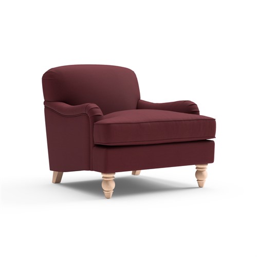 Ashbee - Armchair - Rosehip - House Linen Mix