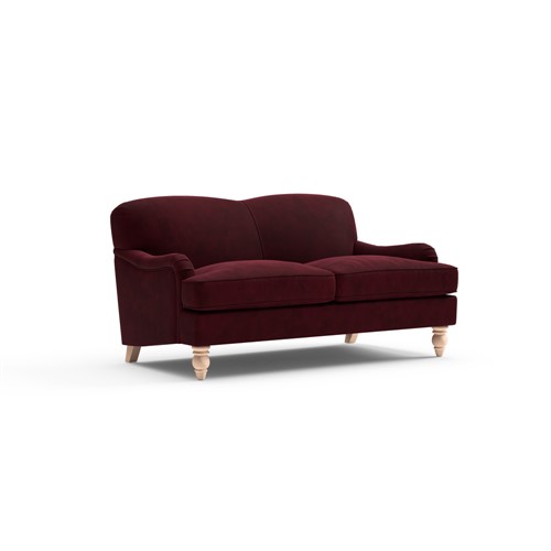 Ashbee - Large 2 Seater - Plum - Simple Velvet