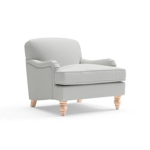 Ashbee - Armchair - Duck Egg - Broadway Stripe