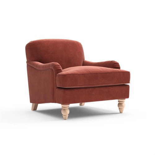 Ashbee - Armchair - Brick - Matt Velvet