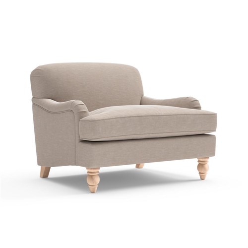 Ashbee - Love Seat - Natural - Eco Chenille