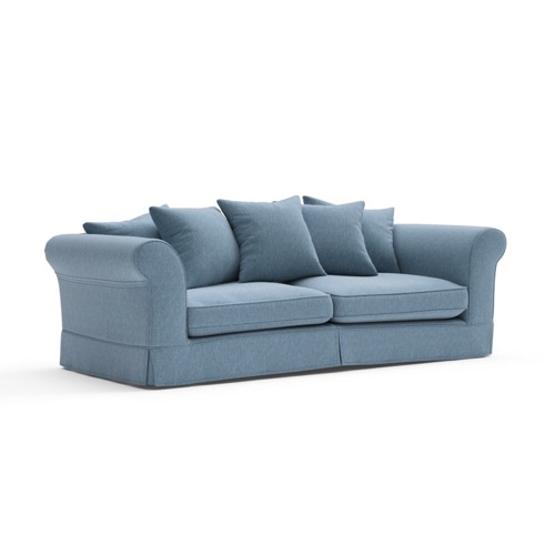 Wilson - 4 Seater - Teal Marl - Rustic Weave