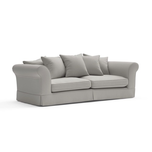 Wilson - 4 Seater - Dove Grey - House Linen Mix