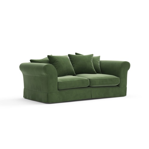 Wilson - 3 Seater - Fir - Matt Velvet