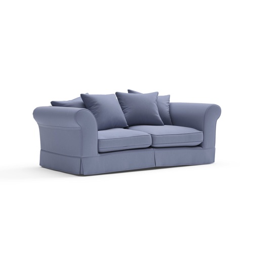 Wilson - 3 Seater - Mid Blue - Aquaclean Mystic