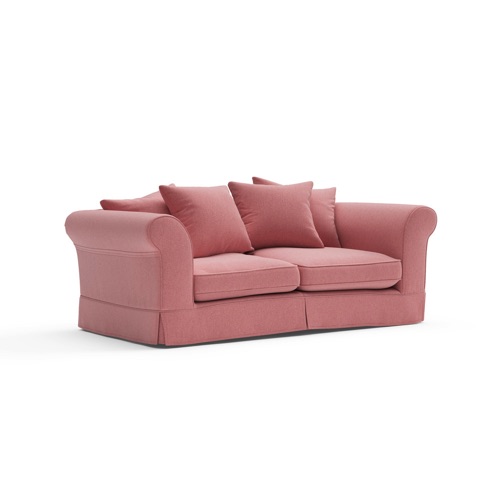 Wilson - 3 Seater - Blush marl - Rustic Weave