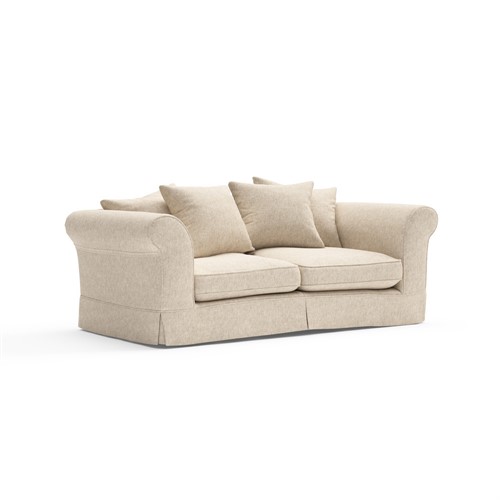 Wilson - 3 Seater - Natural  - Aquaclean Oxford