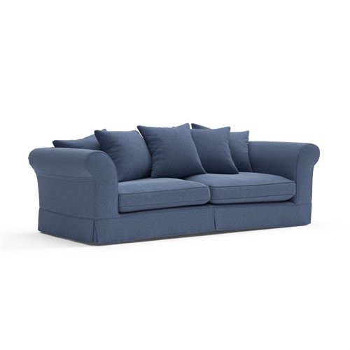 Wilson - 4 Seater - Dark Blue  - Chunky Cotton