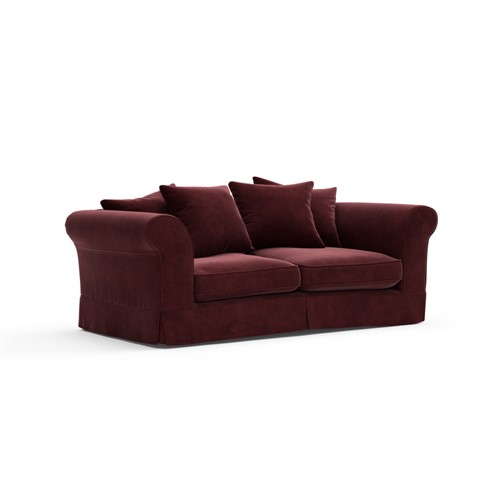 Wilson - 3 Seater - Dark Rosehip - Matt Velvet