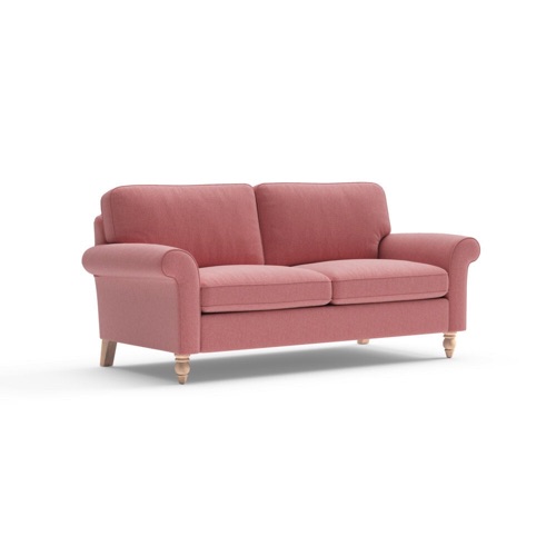 Hurley - 3 Seater - Blush Marl- Rustic Weave
