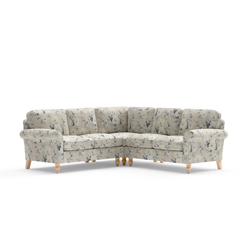 Hurley - Corner Sofa - Wedgewood - Broadway Floral