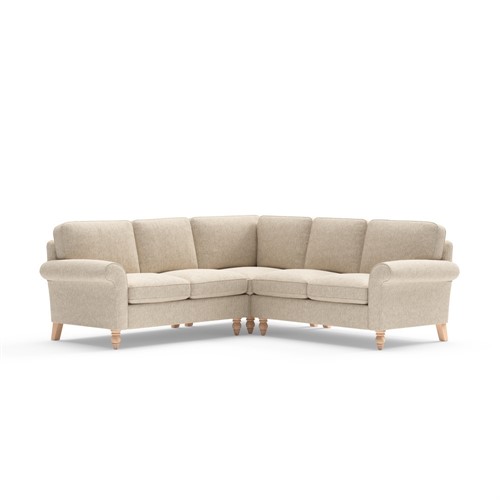 Hurley - Corner Sofa - Natural  - Aquaclean Oxford