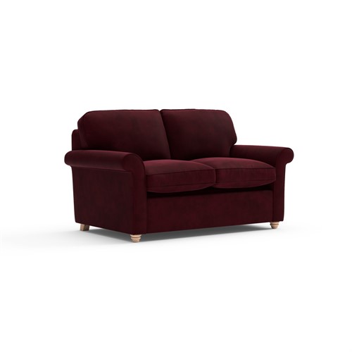 Hurley - Sofa Bed large 2 Seater - Plum - Simple Velvet