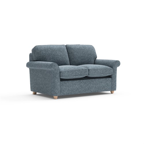 Hurley - Sofa Bed large 2 Seater - Mid Blue - Aquaclean Oxford