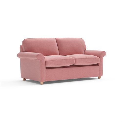Hurley - Sofa Bed 3 Seater - Blush marl - Rustic weave