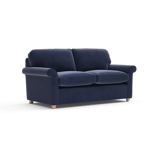 Hurley - Sofa Bed 3 Seater - Deep blue - Matt Velvet