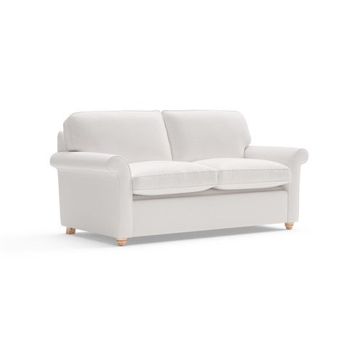 Hurley - Sofa Bed 3 Seater - Off White - Aquaclean Mystic