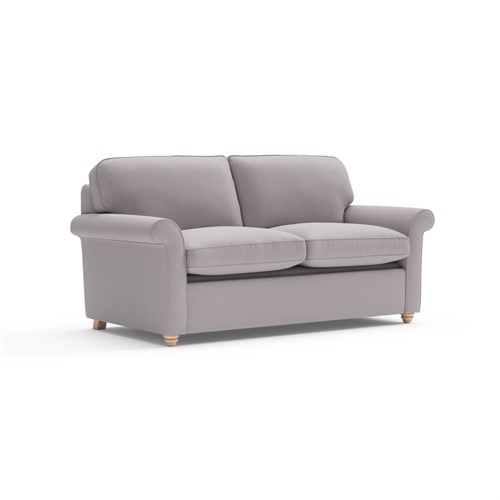 Hurley - Sofa Bed 3 Seater - Mid Grey - Aquaclean Mystic