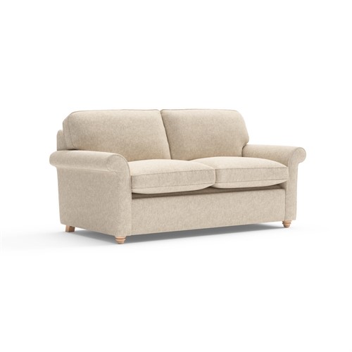 Hurley - Sofa Bed 3 Seater - Natural - Aquaclean Oxford