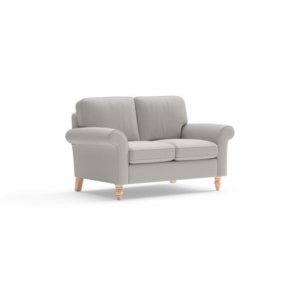 Hurley - 2 Seater - Dove grey - House linen mix - The Cotswold Company