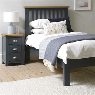 Westcote Inky Blue 3ft Single Bed