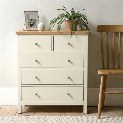 Simply Cotswold Classic Cream 2 over 3 chest of drawers