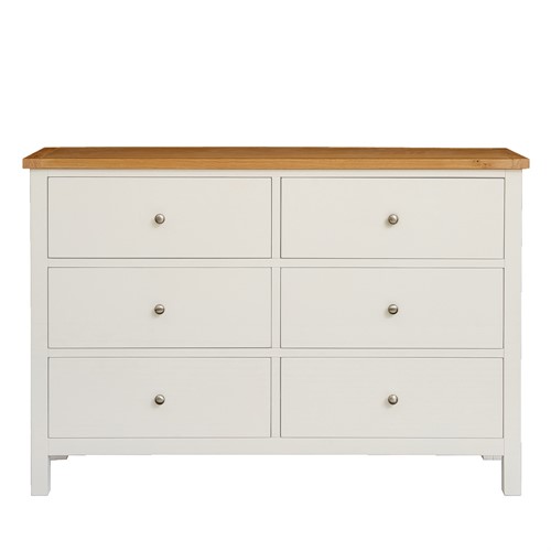 Simply Cotswold Classic Cream 6 Drawer Chest