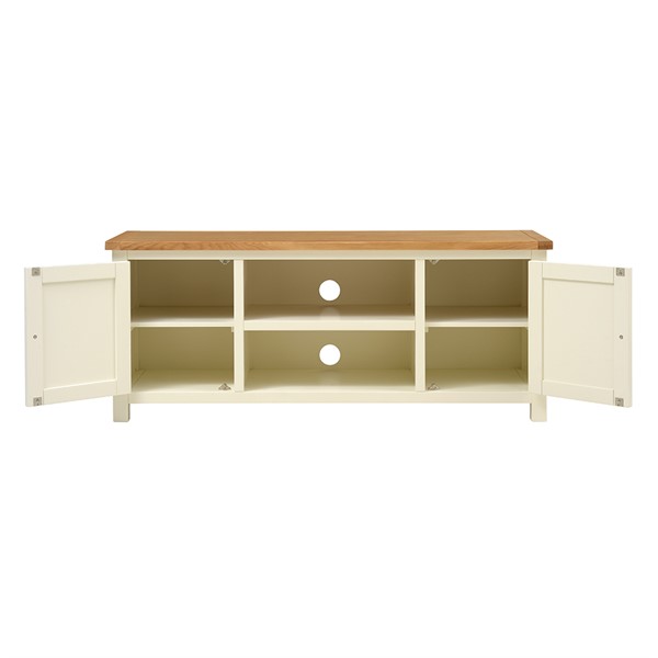 Simply Cotswold Classic Cream TV Stand up to 50" The Cotswold Company