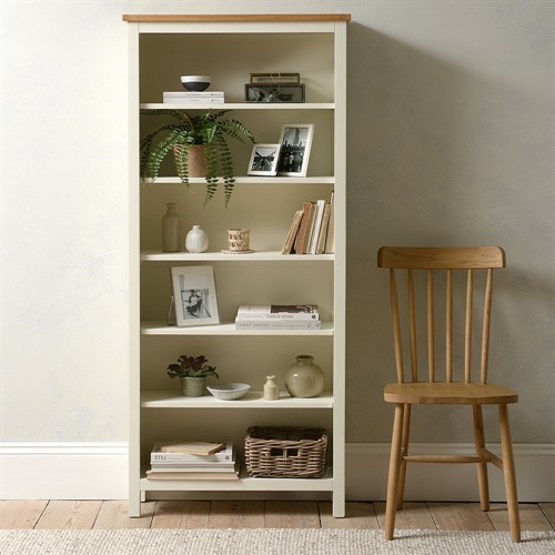 Simply Cotswold Classic Cream Large Bookcase
