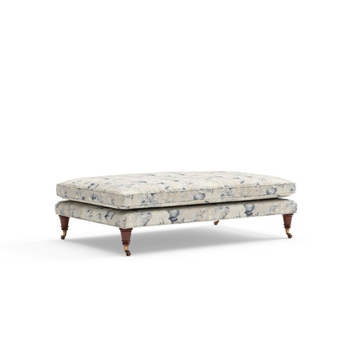 Taylor - Foot Stool - Wedgwood - Broadway Floral