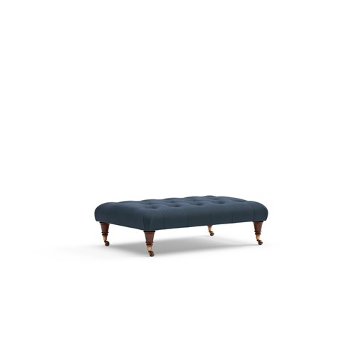 Amelia Small - Foot Stool - Night Sky - Matt Velvet