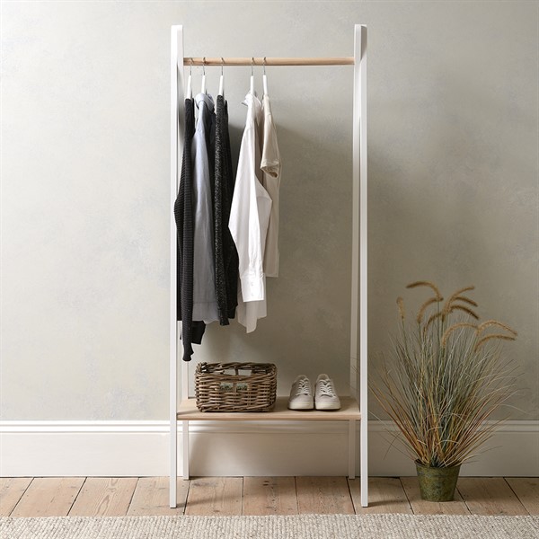 Cotswold Essentials Pure White Clothes Rail - The Cotswold Company