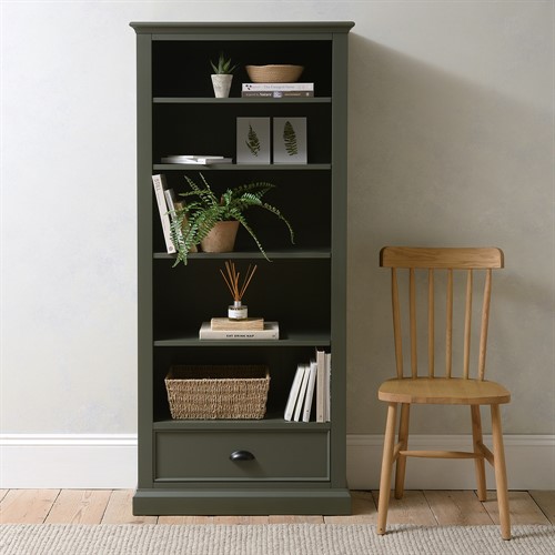 Stow Forest Green Medium Bookcase