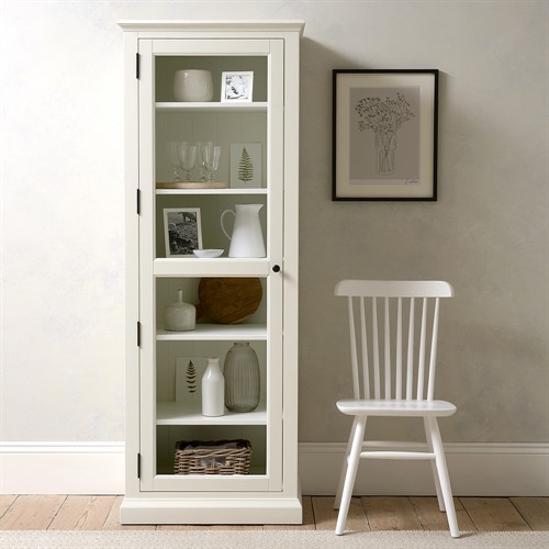 Stow Warm White Single Glazed Cabinet