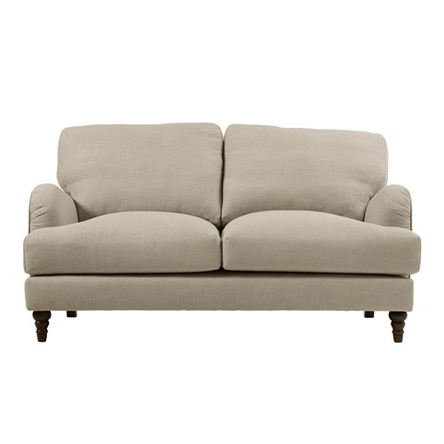 Burton - Large 2 Seater Sofa - Natural - House Linen Mix