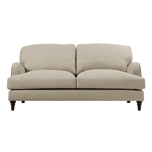 Burton - 3 Seater Sofa - Natural - House Linen Mix