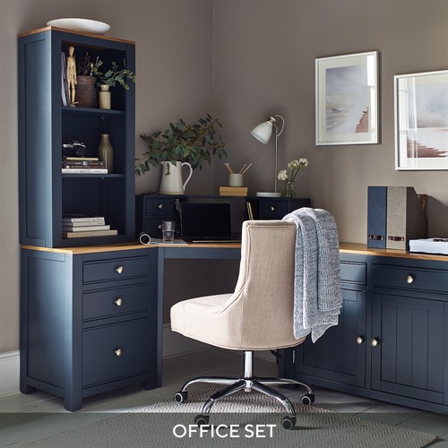 Chalford Inky Blue Complete Office Suite
