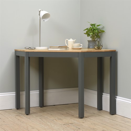 Chalford Dark Grey Corner Desk