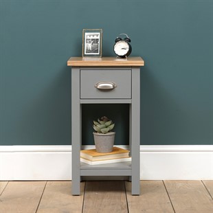 Simply Cotswold Storm Grey Set of 2 Nightstands