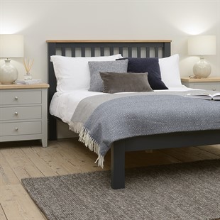 Simply Cotswold Charcoal Double Bed