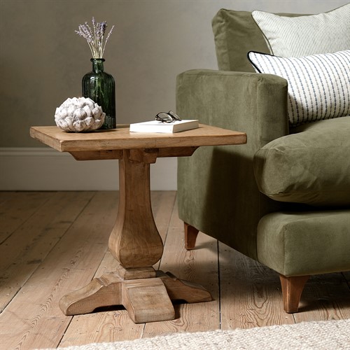 Tewkesbury Reclaimed Pine Lamp Table