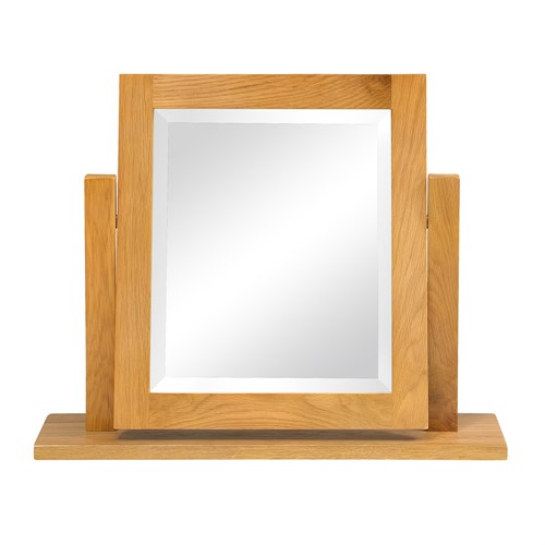 Oakland Rustic Oak New Dressing Table Mirror